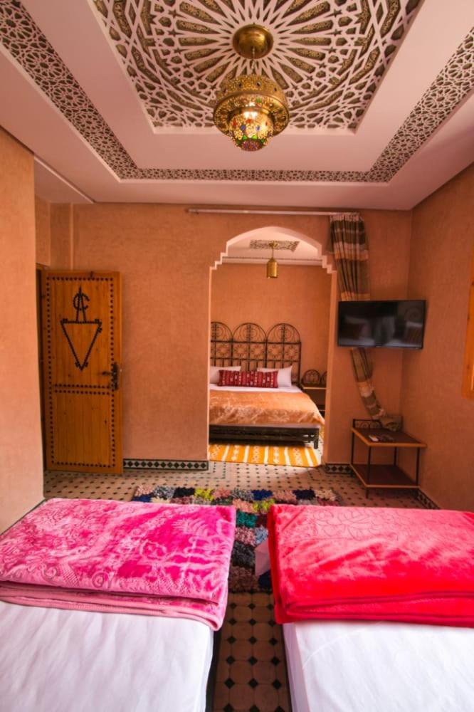 Hotel Dar Nour à Tafraout Extérieur photo